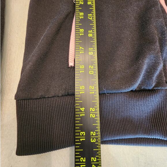 Le Tigre Women's Full Zip Jacket SZ Medium Black Pink - Picture 7 of 7